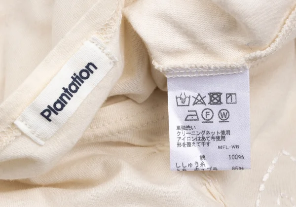 Plantation Floral Stitch 3/4 Sleeves T Shirt K-169872_017