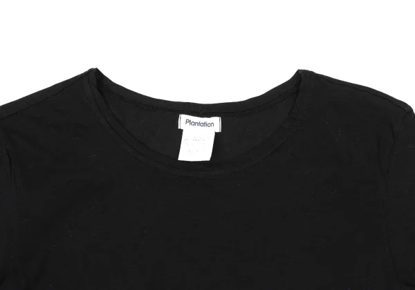 Plantation Hem Stitch Cotton T Shirt K-169874_002
