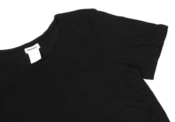 Plantation Hem Stitch Cotton T Shirt K-169874_003