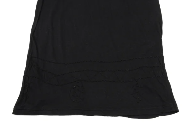 Plantation Hem Stitch Cotton T Shirt K-169874_004