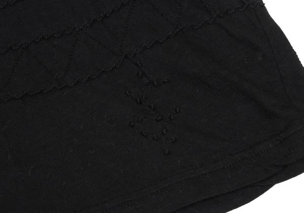 Plantation Hem Stitch Cotton T Shirt K-169874_006