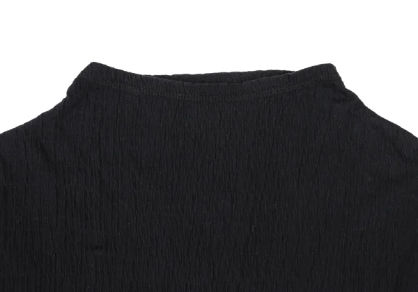 Plantation Wrinkle Pleats 3/4 Sleeves T Shirt K-169875_003