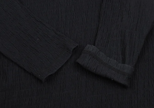 Plantation Wrinkle Pleats 3/4 Sleeves T Shirt K-169875_006