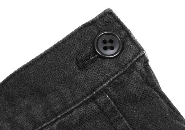 Plantation Cotton Tuck Flare Denim Skirt K-169877_004