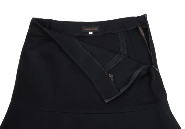 yoshie inaba Switching Wool Knit Skirt K-169878_004