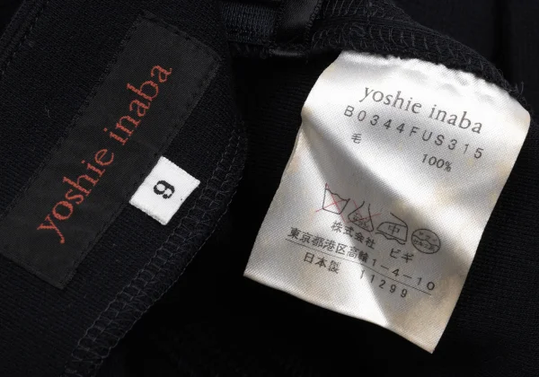 yoshie inaba Switching Wool Knit Skirt K-169878_010