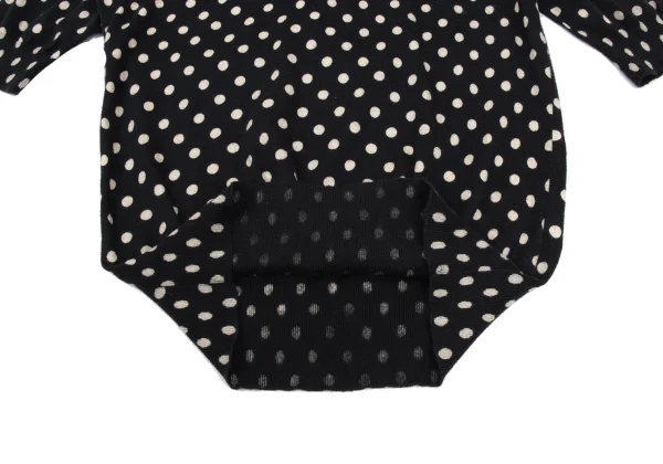 L'EQUIPE YOSHIE INABA Dot Print Cotton Short Sleeve Knit Top K-169880_006
