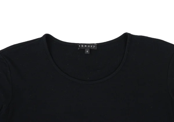 Theory Rayon Round Hem T Shirt K-169881_003