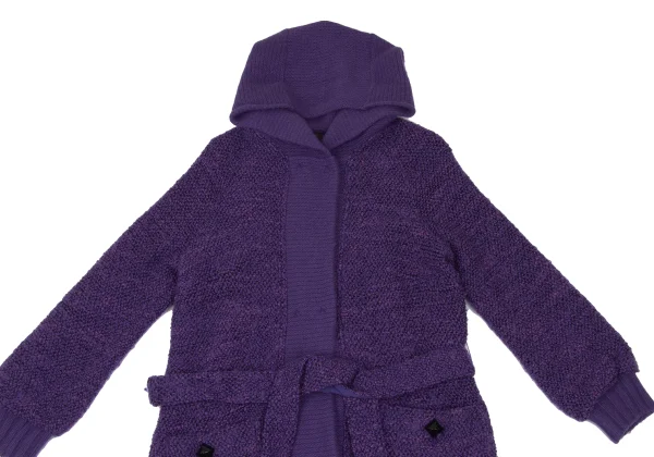 SONIA BY SONIA RYKIEL Hooded  Knit Gown Coat K-169882_003