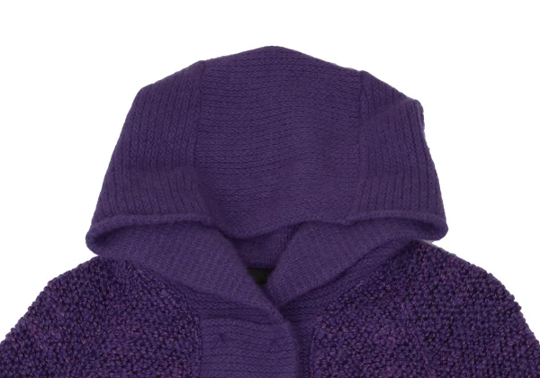 SONIA BY SONIA RYKIEL Hooded  Knit Gown Coat K-169882_004