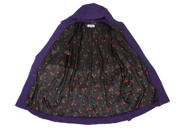 SONIA BY SONIA RYKIEL Hooded  Knit Gown Coat K-169882_012