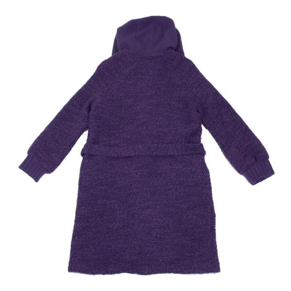 SONIA BY SONIA RYKIEL Hooded  Knit Gown Coat K-169882_014