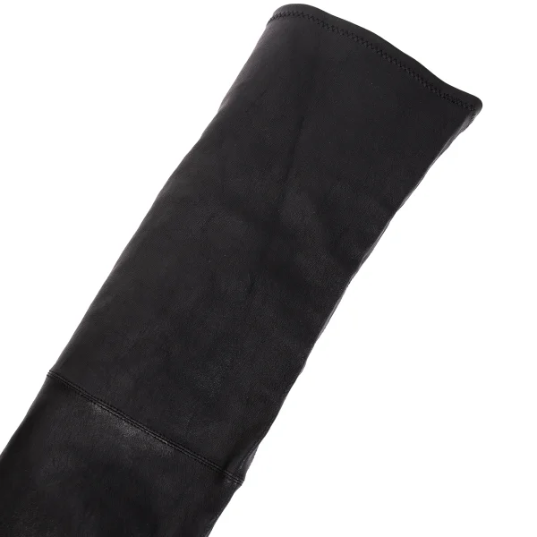 Rick Owens Tucked Leather Stockings Boots K-169884_009