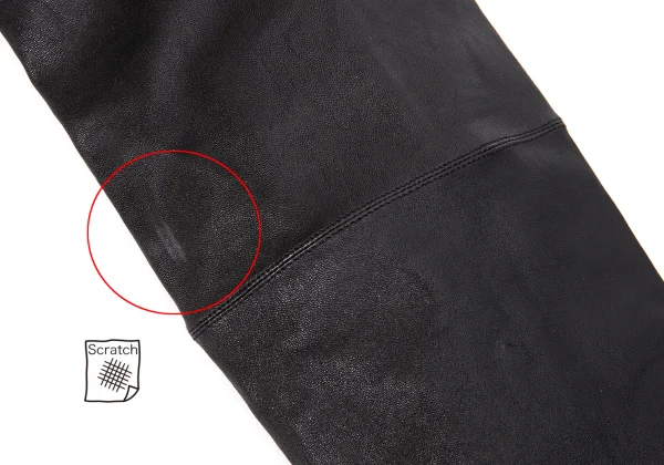 Rick Owens Tucked Leather Stockings Boots K-169884_010