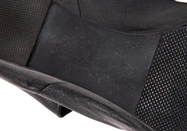 Rick Owens Tucked Leather Stockings Boots K-169884_013