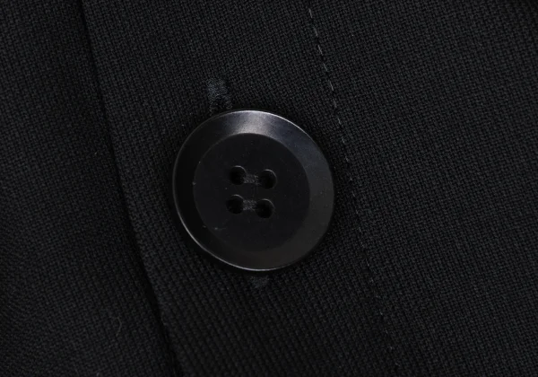 Yohji Yamamoto FEMME Wool Button Design Long Dress K-169887_005