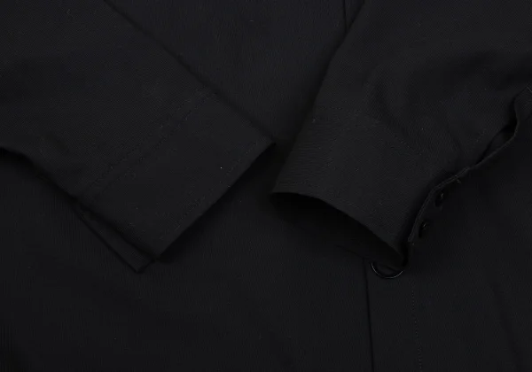 Yohji Yamamoto FEMME Wool Button Design Long Dress K-169887_009