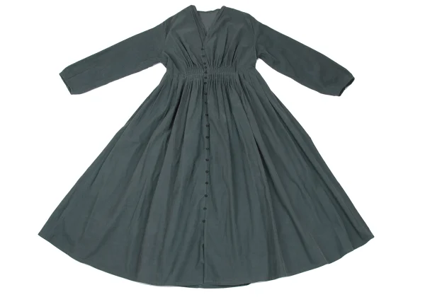 JURGEN LEHL Babaghuri Cotton Waist Pintuck Dress K-169889_002