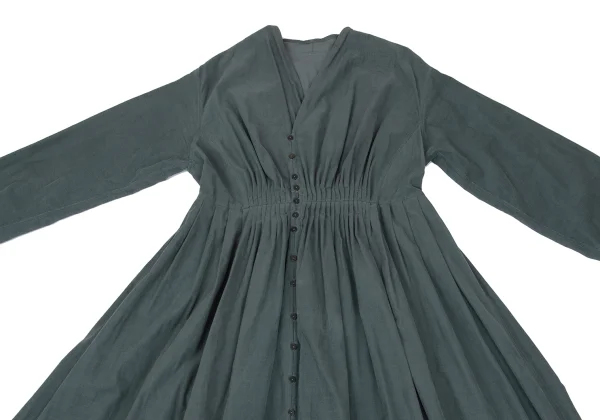 JURGEN LEHL Babaghuri Cotton Waist Pintuck Dress K-169889_003