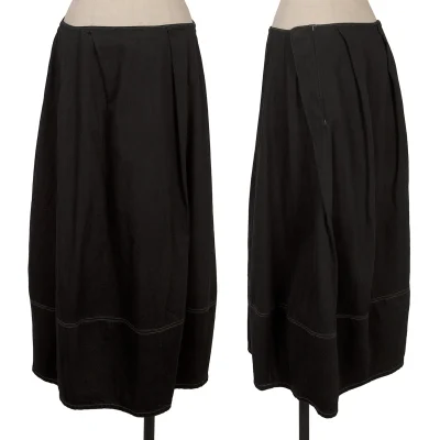 zucca Cotton Hem Switching Skirt
