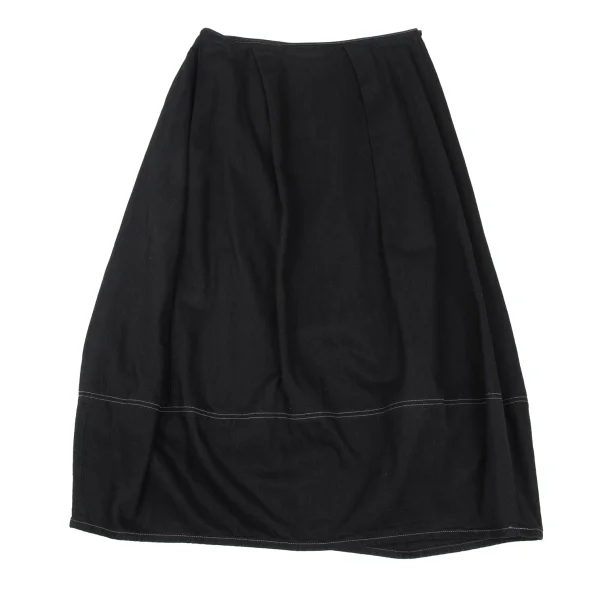 zucca Cotton Hem Switching Skirt K-169891_002