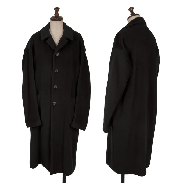ARTS&SCIENCE Mink Blended Wool Coat Black 1 K-169892_001