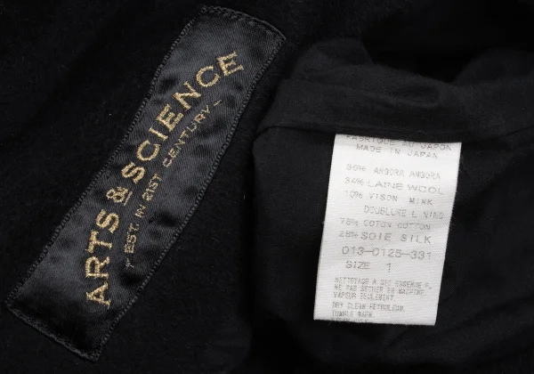 ARTS&SCIENCE Mink Blended Wool Coat K-169892_017