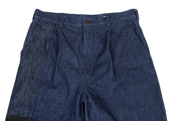 COMME des GARCONS HOMME Double-knee Patchwork Pants K-169895_002