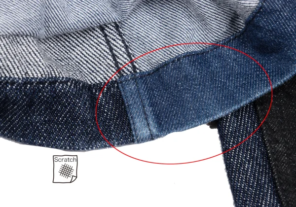 COMME des GARCONS HOMME Double-knee Patchwork Pants K-169895_009