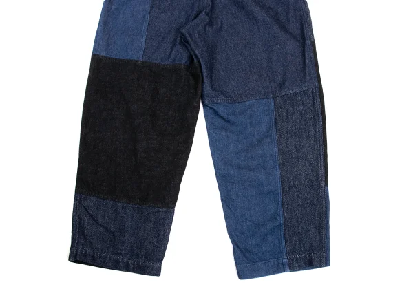 COMME des GARCONS HOMME Double-knee Patchwork Pants K-169895_013