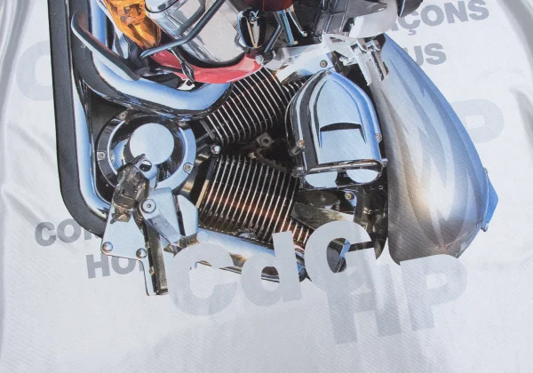 COMME des GARCONS HOMME PLUS Bike Print Long T-shirt K-169896_014