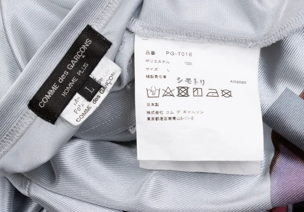 COMME des GARCONS HOMME PLUS Bike Print Long T-shirt K-169896_020