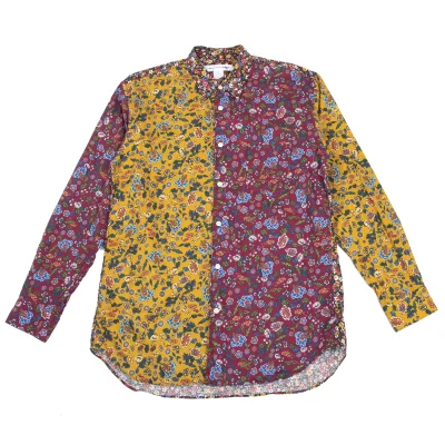 COMME des GARCONS SHIRT Flower Printed Long Sleeve Shirt