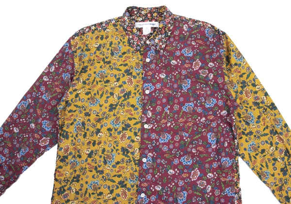COMME des GARCONS SHIRT Flower Printed Long Sleeve Shirt K-169897_002