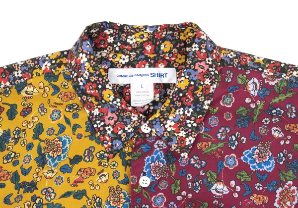 COMME des GARCONS SHIRT Flower Printed Long Sleeve Shirt K-169897_003