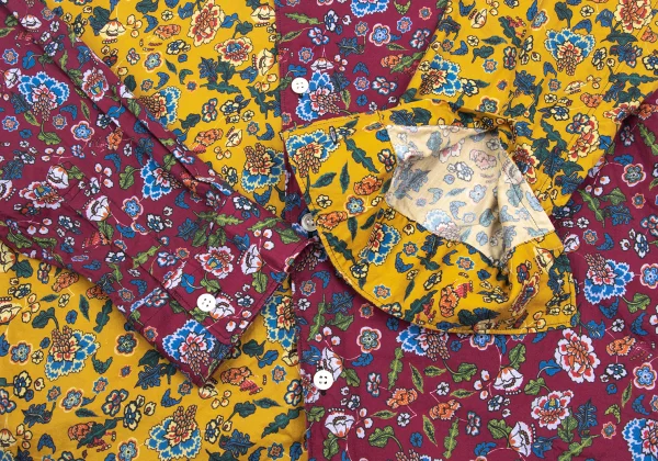 COMME des GARCONS SHIRT Flower Printed Long Sleeve Shirt K-169897_007
