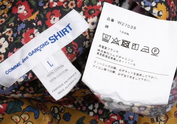 COMME des GARCONS SHIRT Flower Printed Long Sleeve Shirt K-169897_014
