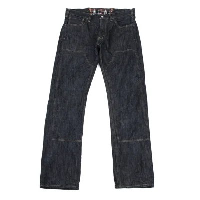 JUNYA WATANABE MAN Flannel Checker Switching Denim Pants