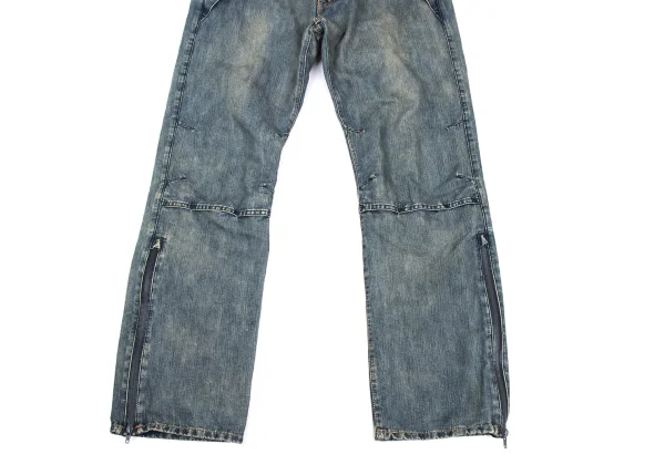 JUNYA WATANABE MAN Zipper Mesh Switching Denim Pants K-169903_011