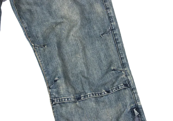JUNYA WATANABE MAN Zipper Mesh Switching Denim Pants K-169903_012