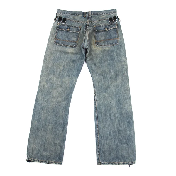JUNYA WATANABE MAN Zipper Mesh Switching Denim Pants K-169903_014