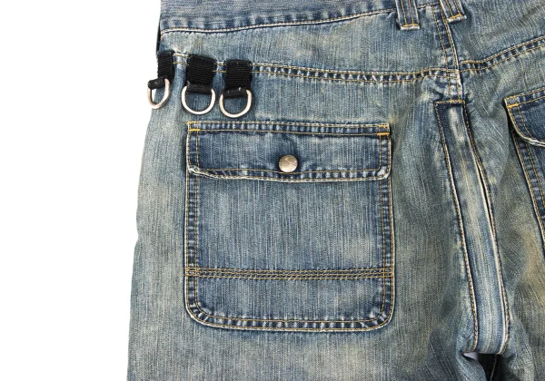 JUNYA WATANABE MAN Zipper Mesh Switching Denim Pants K-169903_015