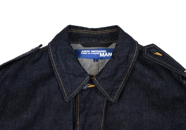 JUNYA WATANABE MAN Printed Military Denim Jacket K-169904_003