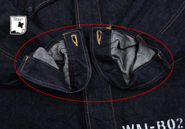 JUNYA WATANABE MAN Printed Military Denim Jacket K-169904_010