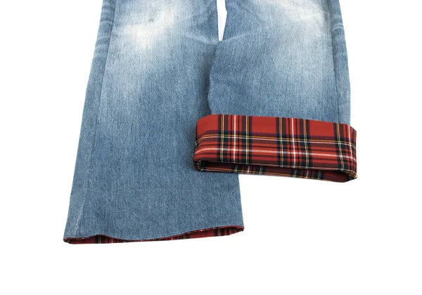JUNYA WATANABE×Levi's Tartan Paneled Check Jeans K-169905_011