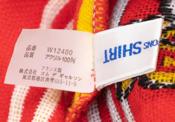 COMME des GARCONS SHIRT Logo Sports Muffler K-169907_008