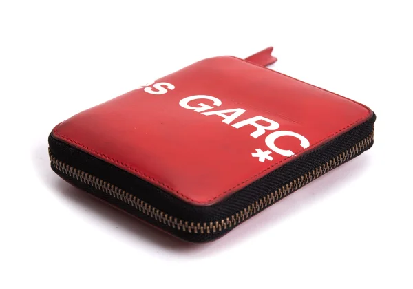COMME des GARCONS Logo Printed Round-zip Wallet K-169908_003