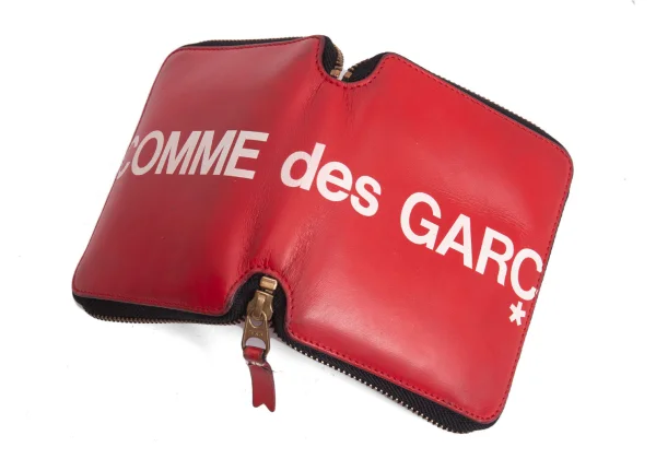 COMME des GARCONS Logo Printed Round-zip Wallet K-169908_007