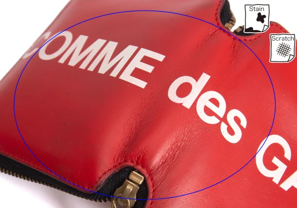 COMME des GARCONS Logo Printed Round-zip Wallet K-169908_008