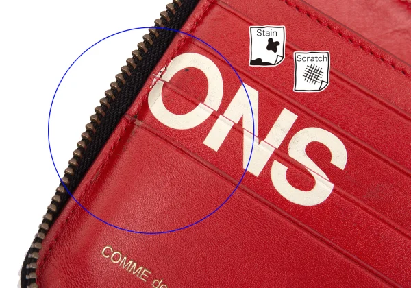 COMME des GARCONS Logo Printed Round-zip Wallet K-169908_010